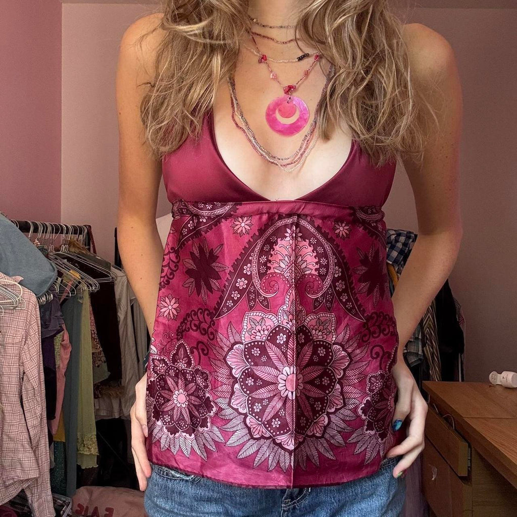 The One of a kind scarf top