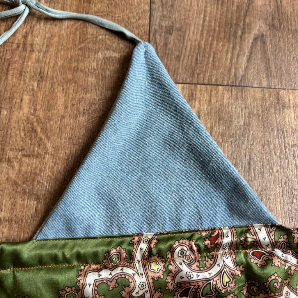 The One of a kind scarf top