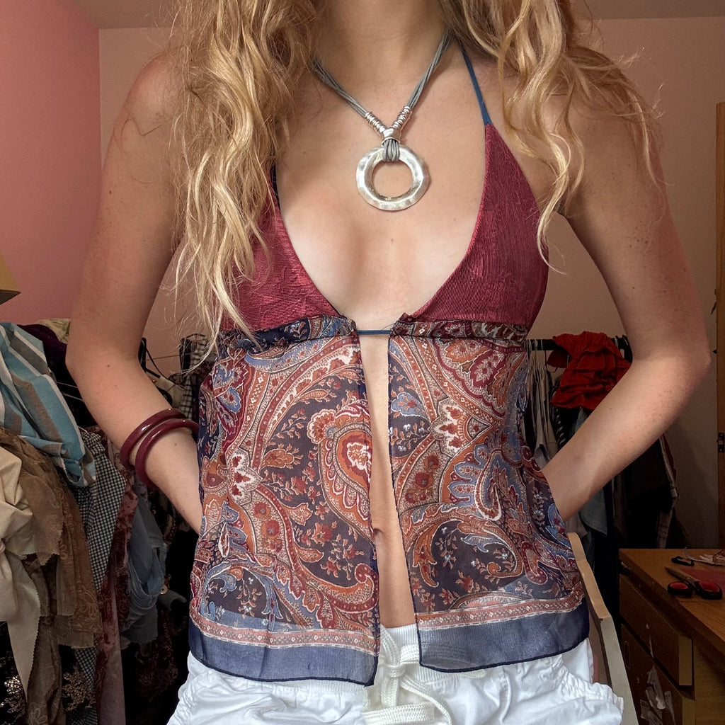 One of a kind “Harriet” top