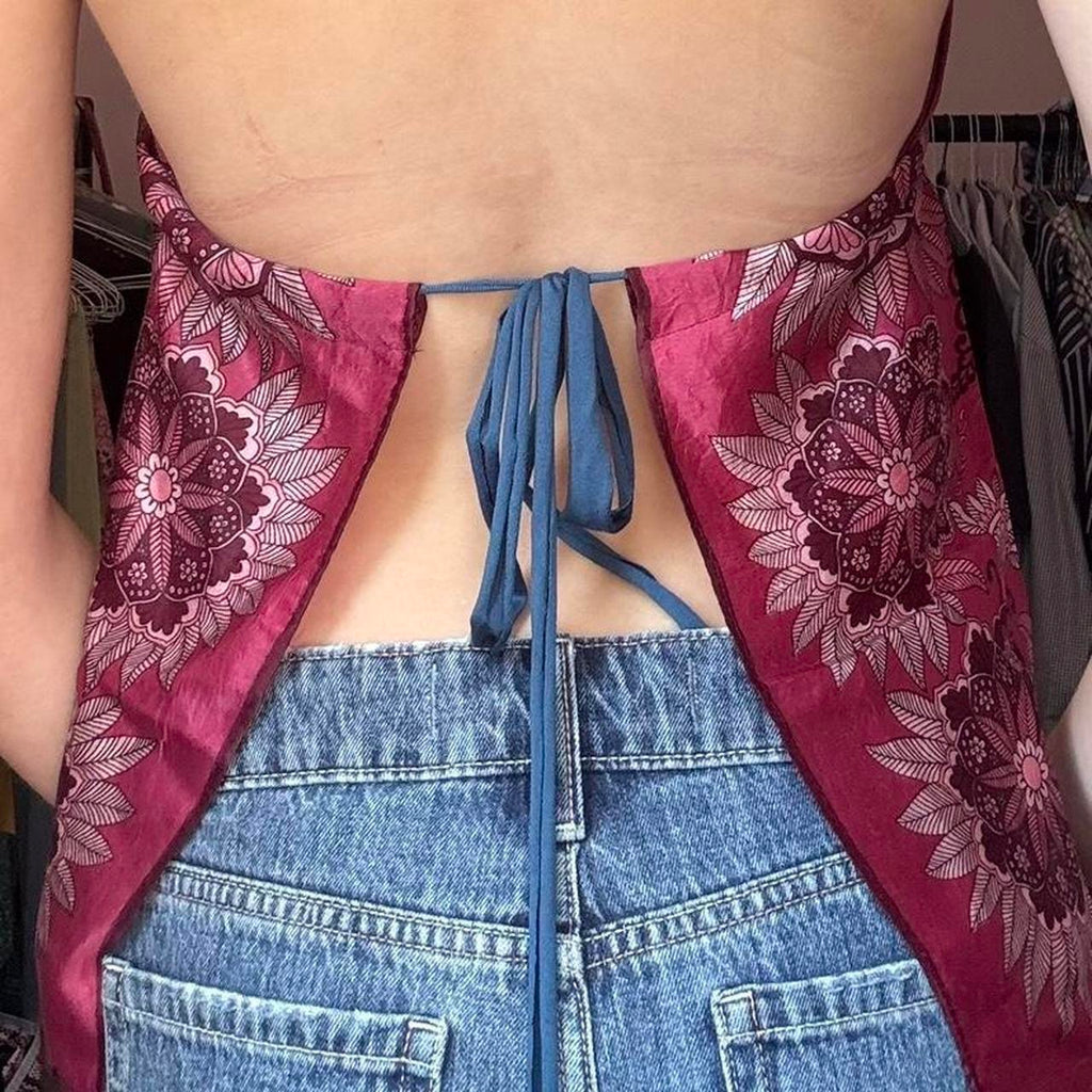 The One of a kind scarf top