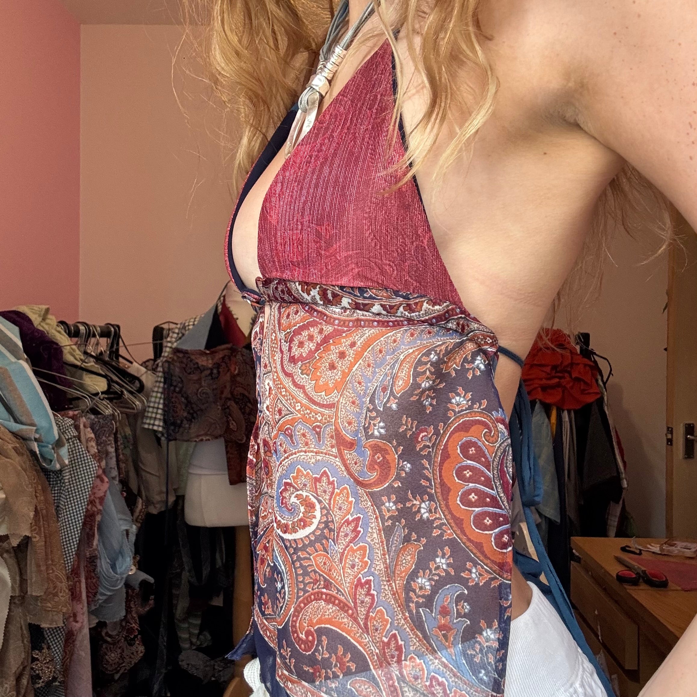 One of a kind “Harriet” top
